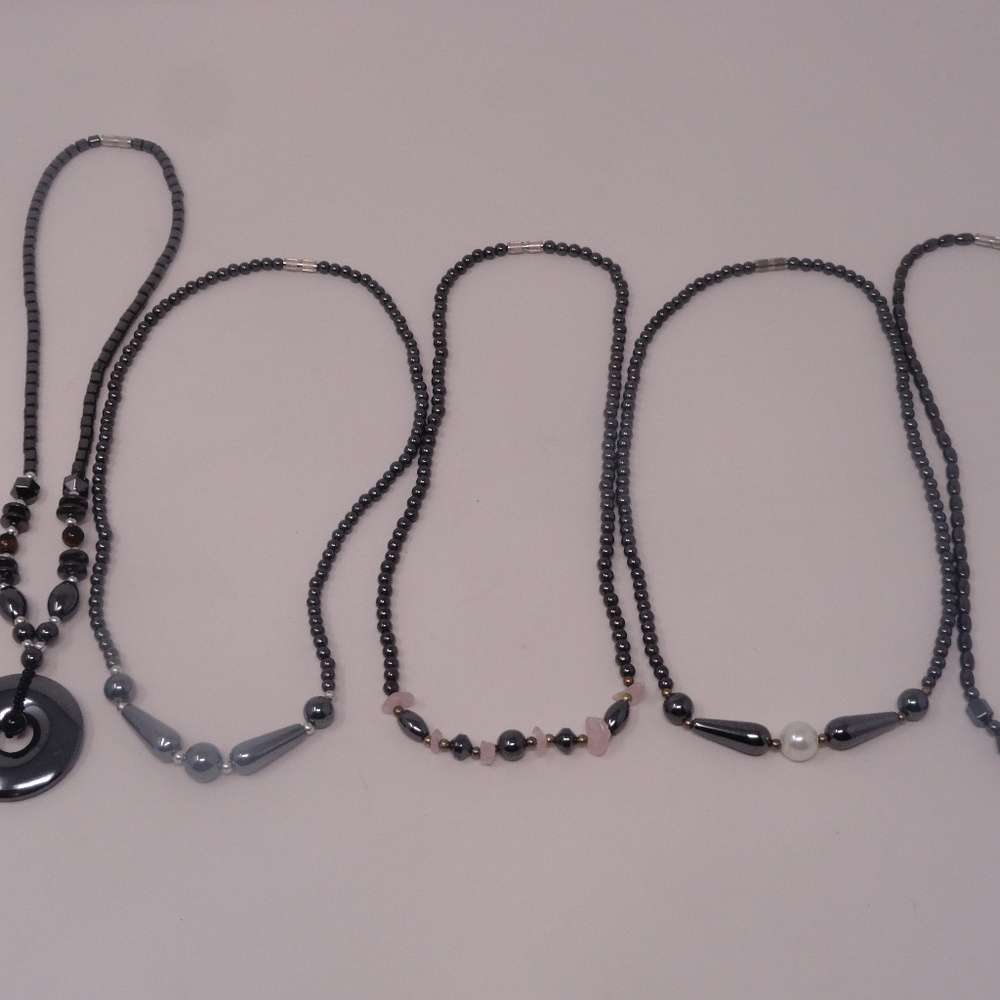 Beaded Necklace Asst. 4 x 8 1/2" Choker 1 x 11 1/2